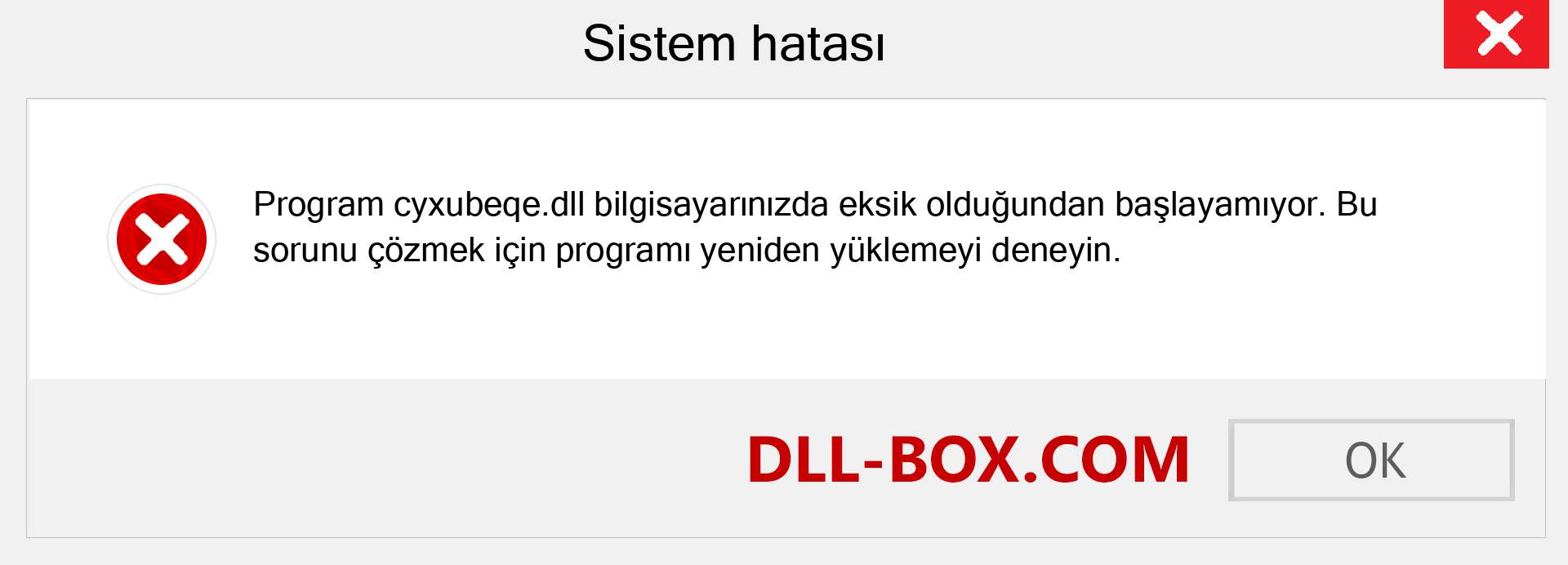 cyxubeqe.dll dosyası eksik mi? Windows 7, 8, 10 için İndirin - Windows'ta cyxubeqe dll Eksik Hatasını Düzeltin, fotoğraflar, resimler